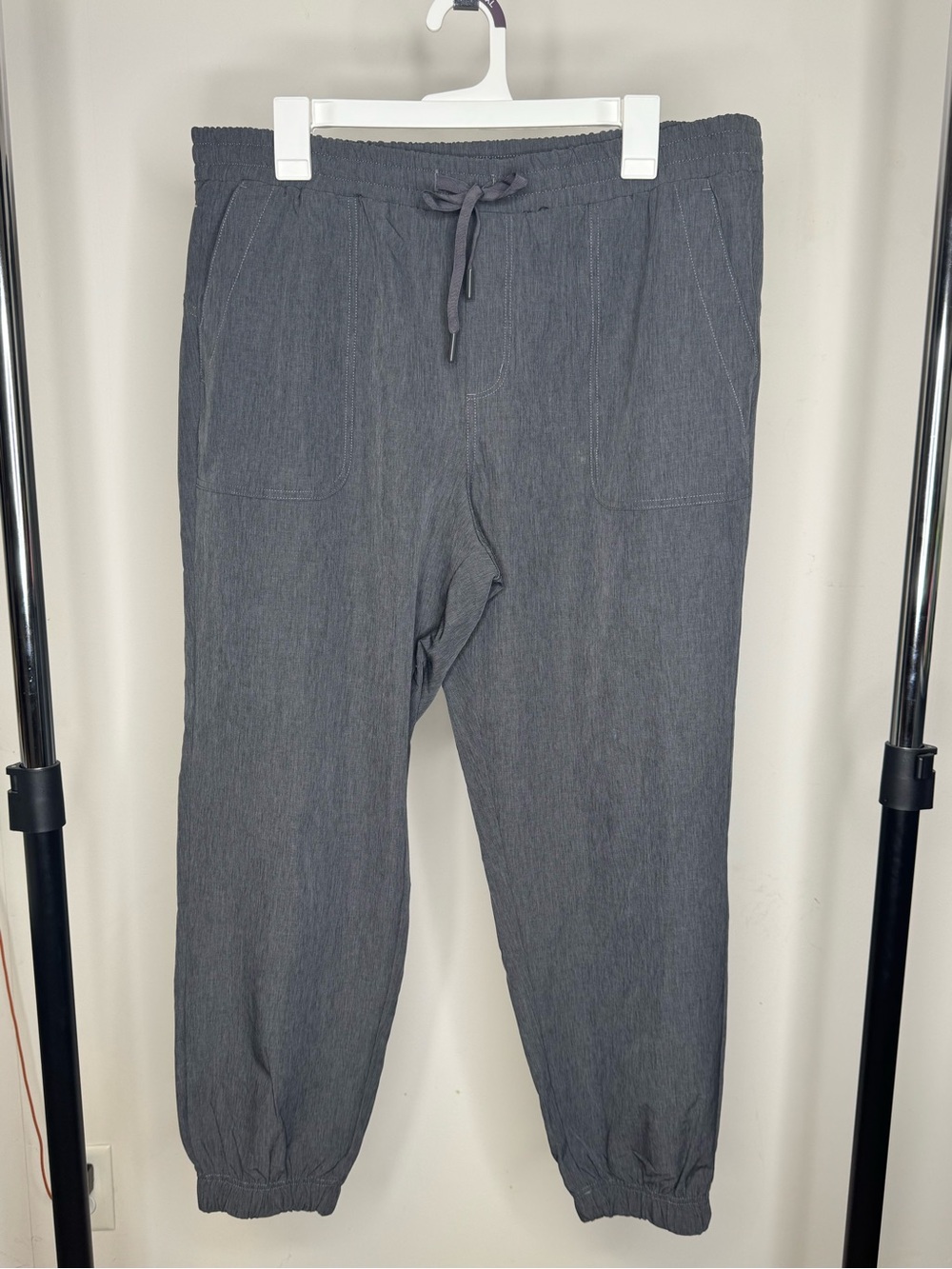ZYIA women’s  Charcoal Gray Drawstring Joggers